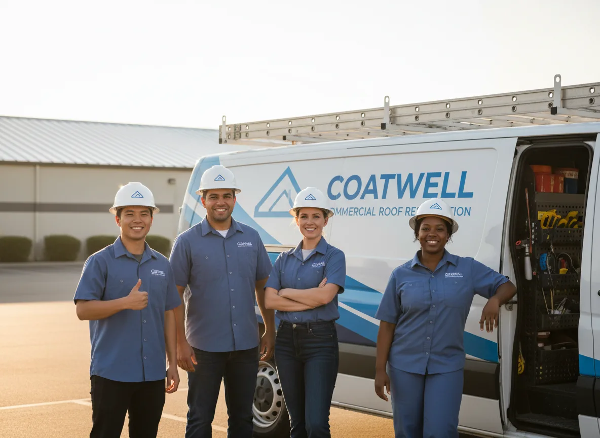 Commercial roof coating company in Balsam, NC